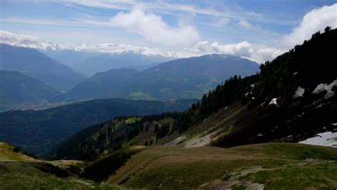 Alps Mountains Panorama Stock Footage Video 3293888