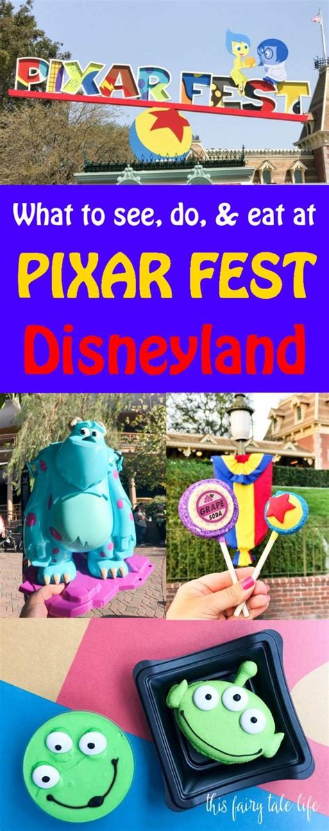 Pixar Fest At Disneyland Everything You Need To Know Disneyland