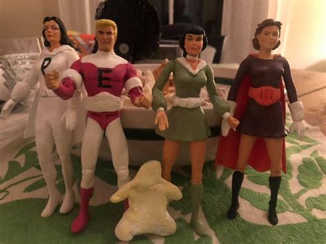 Legion Of Super Heroes Customized Actions Figures By Michael Philip Kratzer