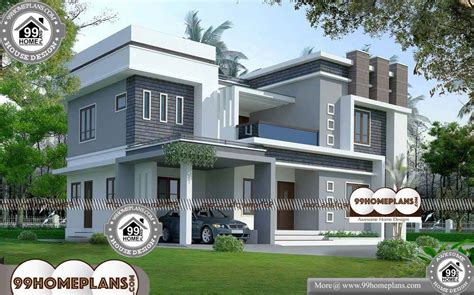Indian Style House Design 90 Contemporary 2 Storey House