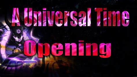 A Universal Time Opening YouTube