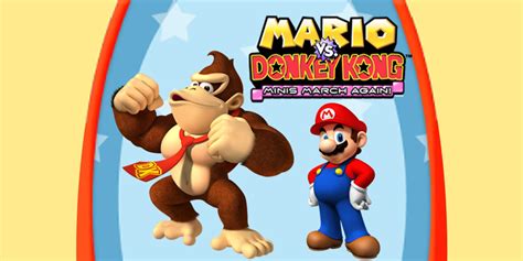 Mario Vs Donkey Kong Minis March Again Nintendo Dsiware Jogos