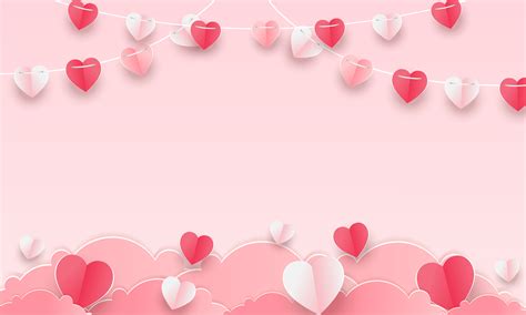 Love Pink Heart Hearts Love Heart Background 4k Wallp