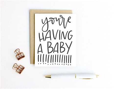 baby-card-you-re-having-a-baby-new-baby-card-baby-etsy-new-baby-cards,-baby-shower-cards