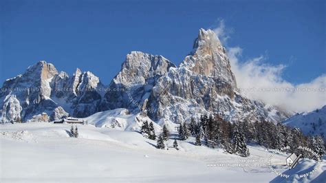 Italy Mountain Snowy Landscape 20220