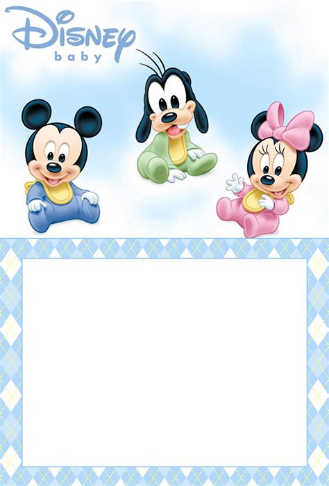 With all those tiny clothes and teeny toys, a baby shower is going to be fun! Free Printable Disney Baby Invitation Template | Coolest ...