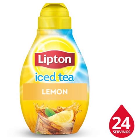Lipton Lemon Liquid Iced Black Tea Mix 243 Fl Oz Qfc