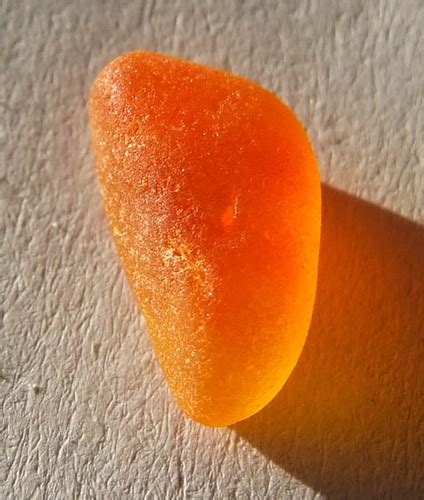 Bright Orange Sea Glass Flickr Photo Sharing