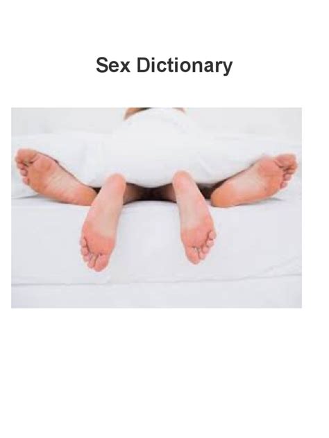 Sex Dictionary Pdf Bdsm Sadomasochism