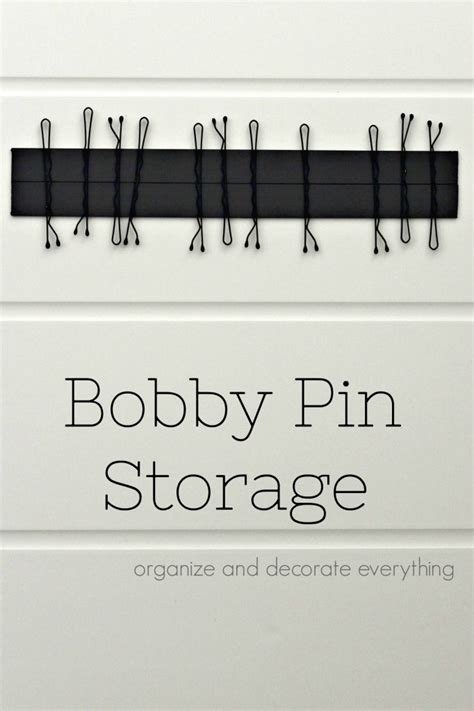 Bobby Pin Storage 31 Days Of Organizing And Cleaning Hacks Organize