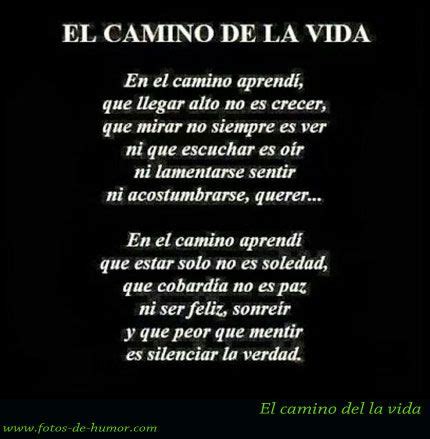 Imágenes con frases el camino de la vida - Descargar ...