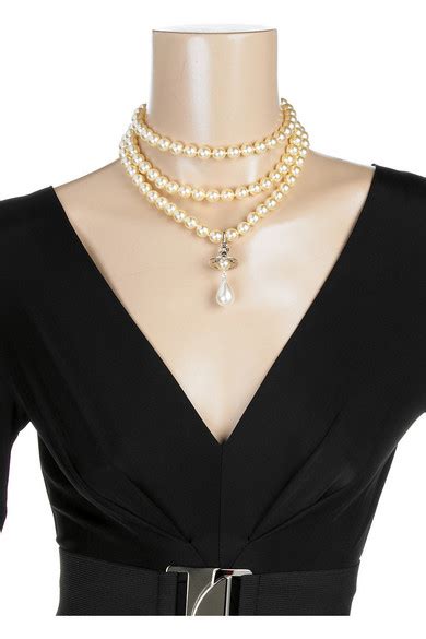 Free delivery and returns on ebay plus items for plus members. Vivienne Westwood | Pearl and Orb choker | NET-A-PORTER.COM