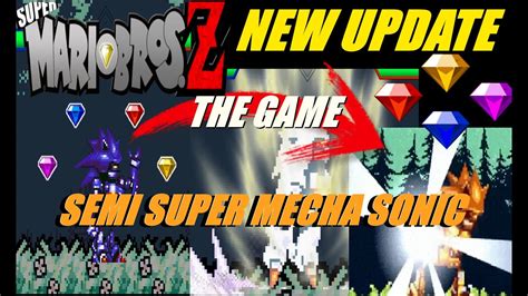 Smbz The Game New Update Semi Super Mecha Sonic Youtube