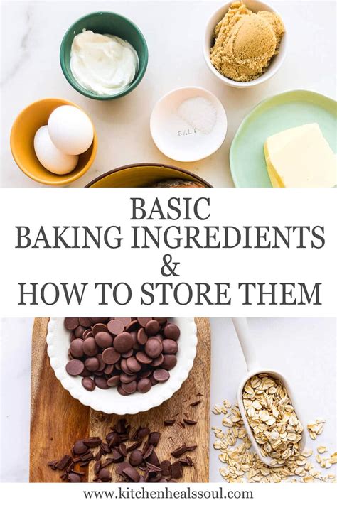 A Guide To Baking Ingredients And Pantry Staples The Bake School