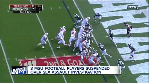 Msu Players Suspended During Sex Assault Probe