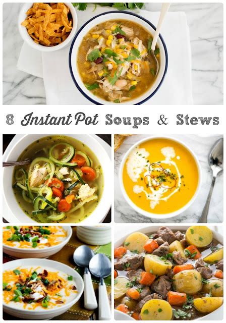 Frugal Foodie Mama 8 Quick And Easy Instant Pot Soups And Stews