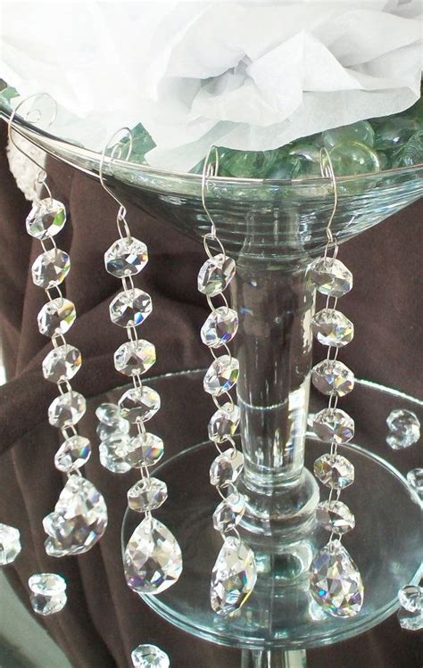 Pin On Hanging Crystals Strands For Martini Glass Vase Manzanita
