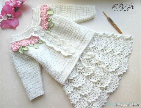 Комплект для девочки от мастерицы из Страны мам Красивое вязание