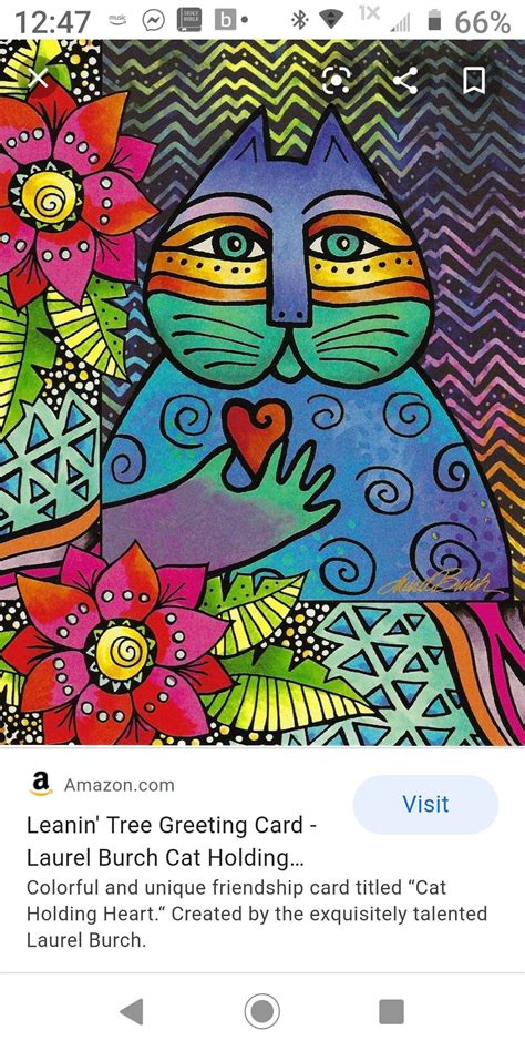 Pin By Susan Maki On Animals Laurel Burch Art Cats Art Drawing