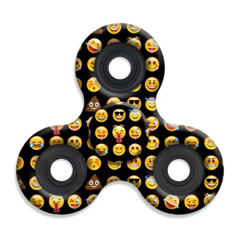 Spinner Squad Emoji Print Fidget Spinner! Voted #1 for fastest and longest spin! | Spinner Squad ...