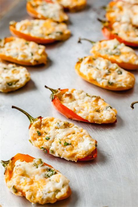 Zesty Cream Cheese Stuffed Mini Peppers Bring Out These