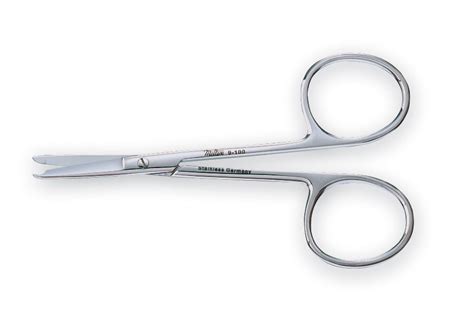 Suture Scissors Wired Cutting Angled One Serrated Blade