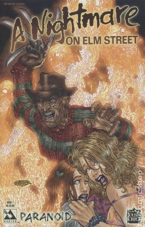 Nightmare On Elm Street Paranoid 2005 Comic Books