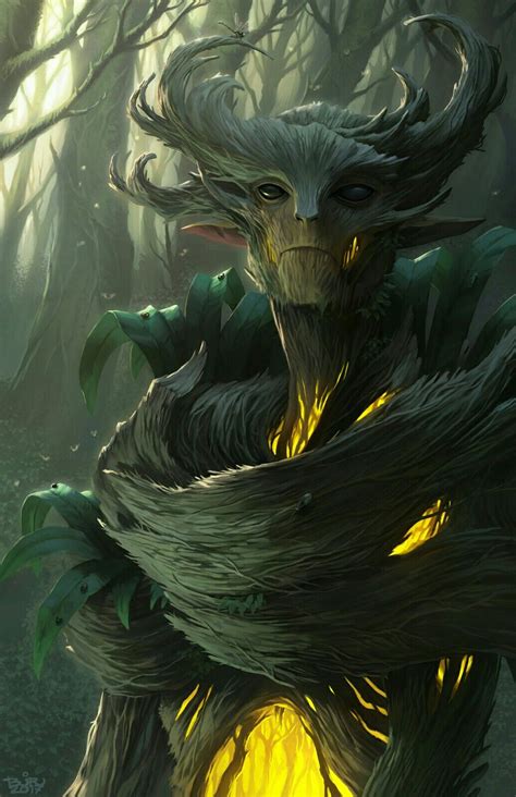 The Great Spriggan Of The Illyan Forest Serve As Eternal Guardians To