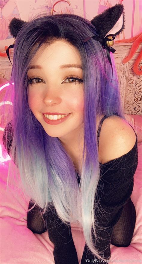 Belle Delphine Nude Purple Hair Kitten Onlyfans Set Leaked Onlyfans