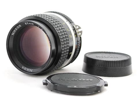 Nikon Ai S Ais Nikkor 85mm F2 Mf Portrait Prime Lens From Japan C2268