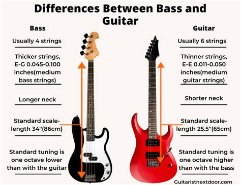 How To Tell The Difference Between Bass And Guitar