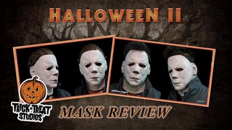 Trick Or Treat Studios Halloween 2 Mask Avec Etiquet Review - Halloween II Michael Myers Full Head and Face Mask Review - Trick or