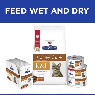 Hill's prescription diet k/d kidney care with chicken canned cat food review first 5 ingredients: Hills Prescription Diet Feline k/d Kidney Care With ...