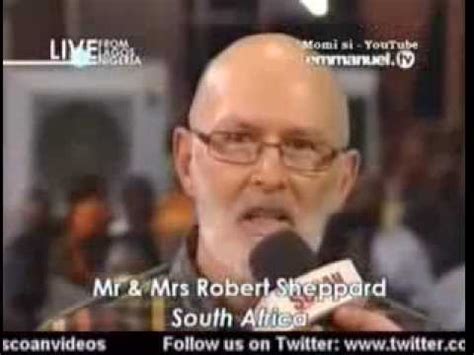 Joshua declared the content is new every morning. SCOAN 02/03/14: MUST WATCH: Anointing Water, Sticker And ...
