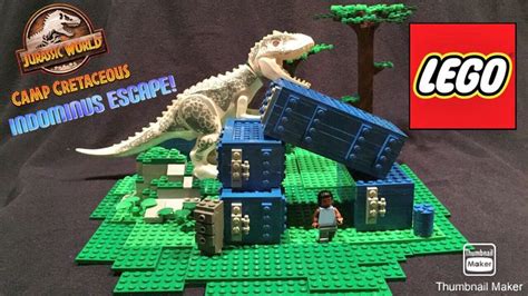Lego Jurassic World Camp Cretaceous Darius Escapes The Indominus