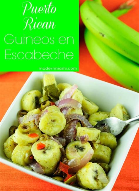 Restricted entry or quarantine in puerto rico. Guineos en Escabeche (Puerto Rican Green Banana Salad ...