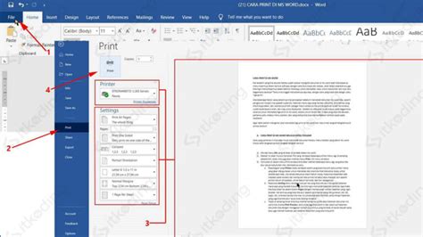 Cara Mencetak Dokumen pada Printer HP Deskjet D1300