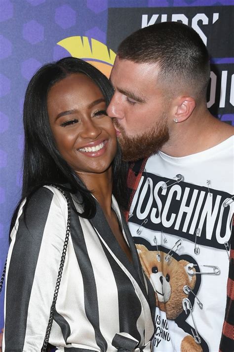 Travis Kelce And Kayla Nicole Are A Fine Cup Of Milk Chocolate