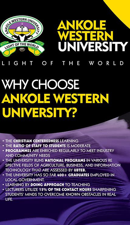 Ankole Western University Awu Light Of The World