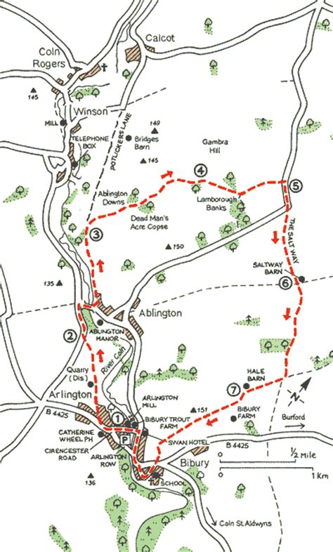 Glos Walks Map18 