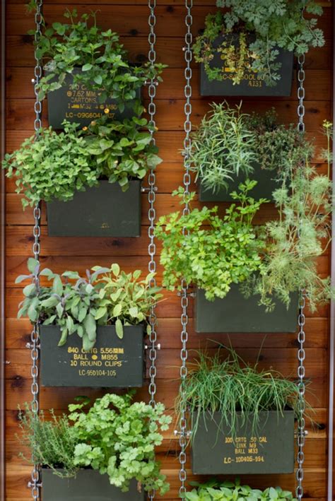Vertical Herb Garden Insteading