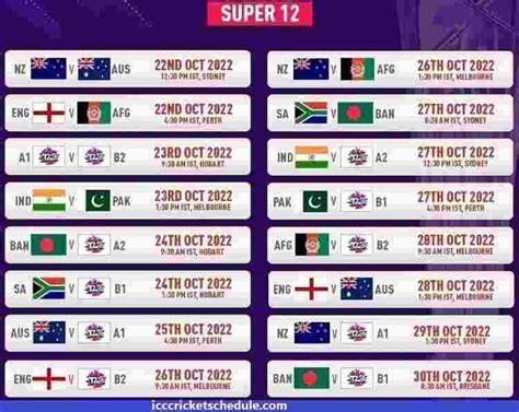 2024 Mens Cricket World Cup Schedule Cordi Eustacia