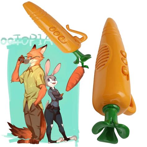 2016 New Movie Zootopia Judy Hopps Rabbit Carrot Recorder Resin Cosplay