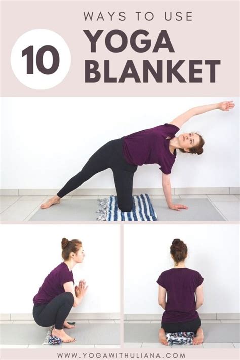 Ways To Use A Yoga Blanket Yoga With Uliana