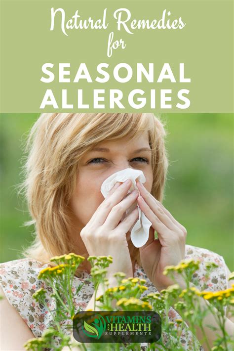 Natural Remedies For Seasonal Allergies Allergy Remedies Natural