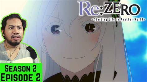 Rezero 2nd Season Episode 2 Reaction Wait The Witch 😨 Youtube