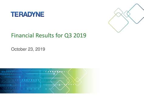 Teradyne Inc 2019 Q3 Results Earnings Call Presentation Nasdaq
