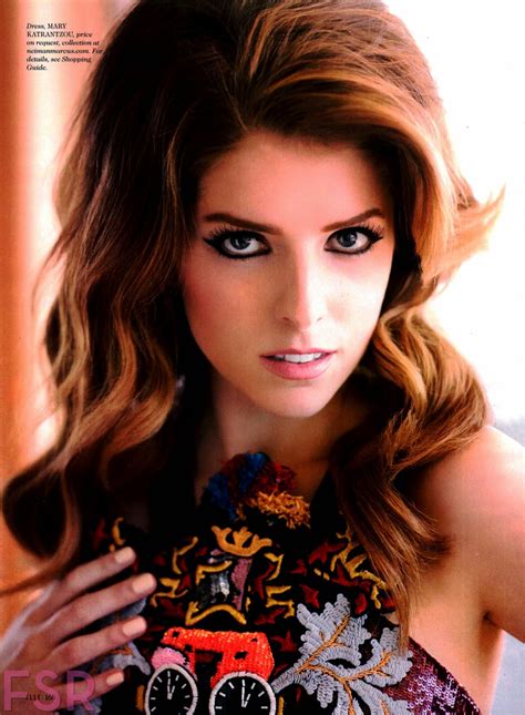 Magazines The Charmer Pages Anna Kendrick For Elle Magazine July 2014