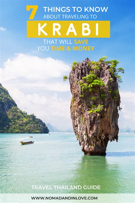 7 Krabi Travel Tips To Know To Save Money And Time In 2020 Thailand