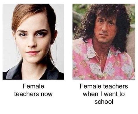 Teachers Then And Now In 2020 R Memes Female Teacher Funny Memes